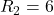 R_2 = 6&Omega;