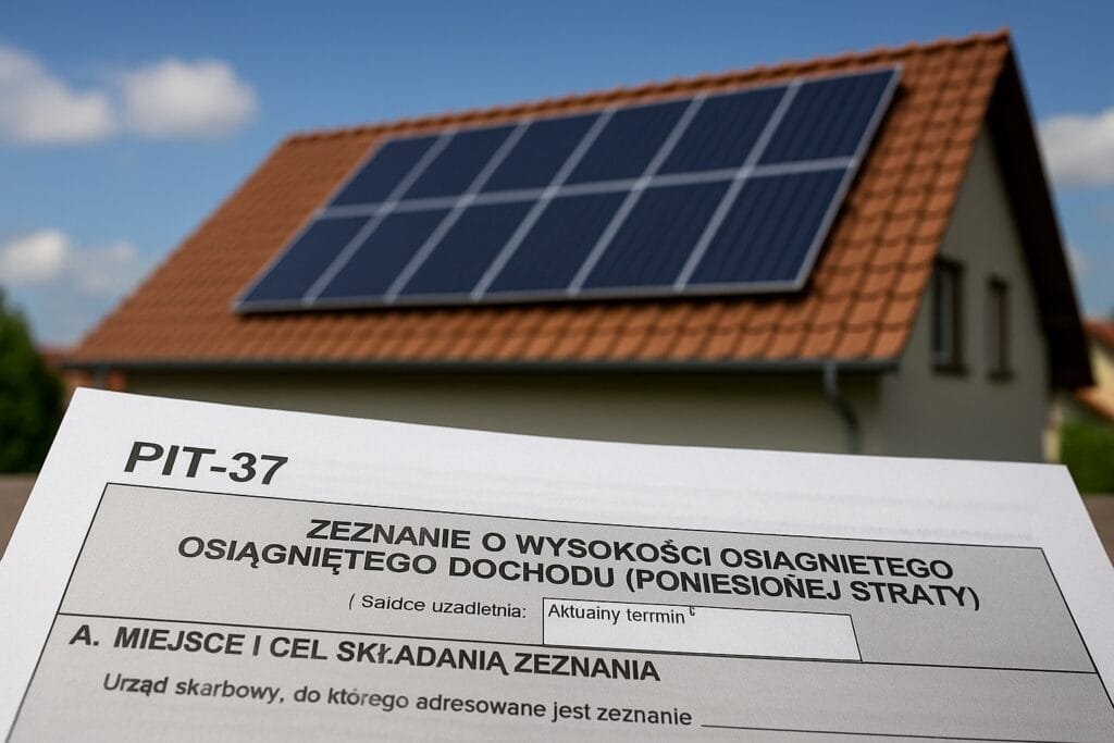 Jak rozliczyć fotowoltaikę w PIT? Poradnik